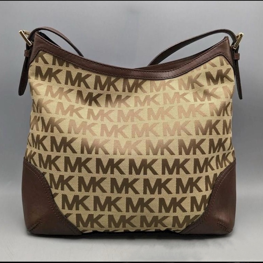Mk Michael Kors Millbrook Mk Signature Jacquard L… - image 2